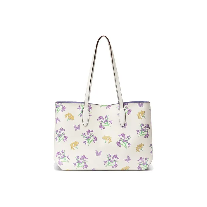 NUCELLE PVC Tote Bag Armhole Bag Shoulder Bag Regular Women's Summer Flowers-2