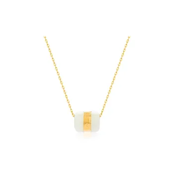 DOWER&HALL Hetian Jade Necklaces Women's