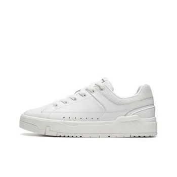 LiNing COMMON 70s Anti Slip Wear Resistant Low Top Skateboard Shoes Women's White