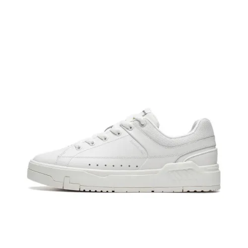 LINING COMMON 70s Skateboard Shoes Women's Low-Top White