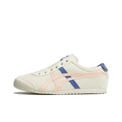 Onitsuka Tiger MEXICO 66 Casual Shoes Women's Low-Top Pink/Blue