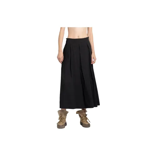 UMA WANG Casual Long Skirts Women's Black