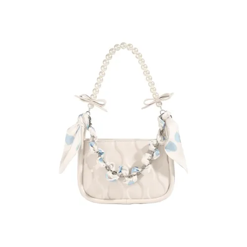 TOUTOU PU Crossbody Bag Women's Birch White/Sea Salt Blue