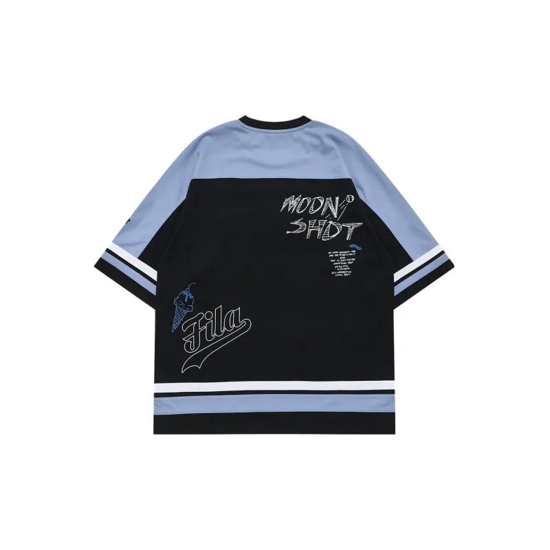 FILA FUSION T Shirt Men's Pitch Black-1