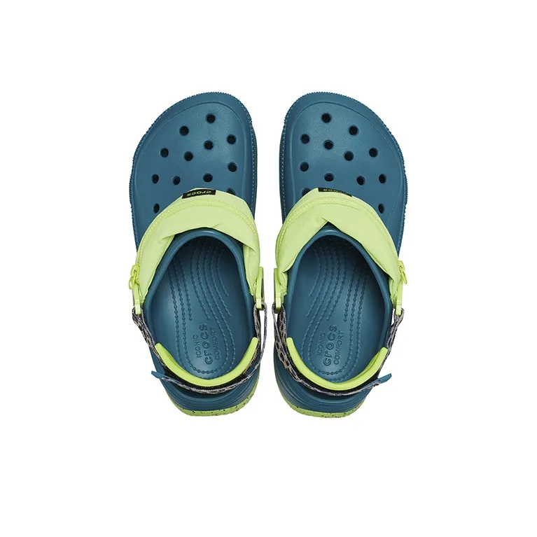 Crocs Hiker Xscape Animal Print Clog 'Teal Green'-3