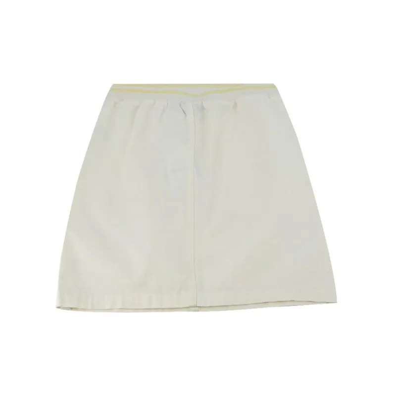 Converse Casual Short Skirts Women's Beige Yellow-1