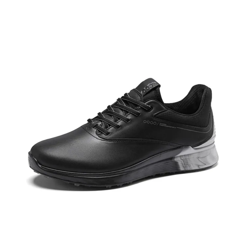 Ecco Golf S3 Low Top Sports Casual Shoes Men's Black-1