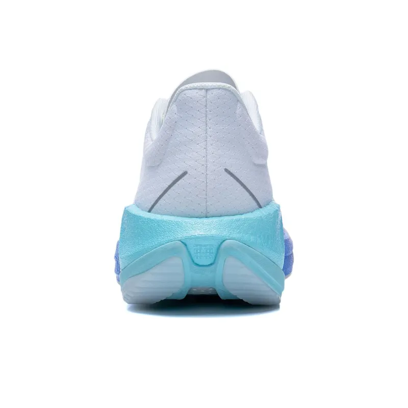 LiNing Super Light 20 Cushioning Breathable Lightweight Low-Top Running Shoes Men's Gray Blue Purple-5