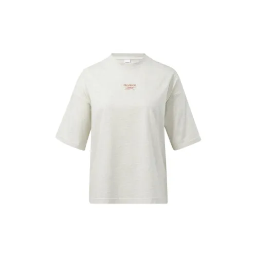 Reebok T-Shirts Women's Off White