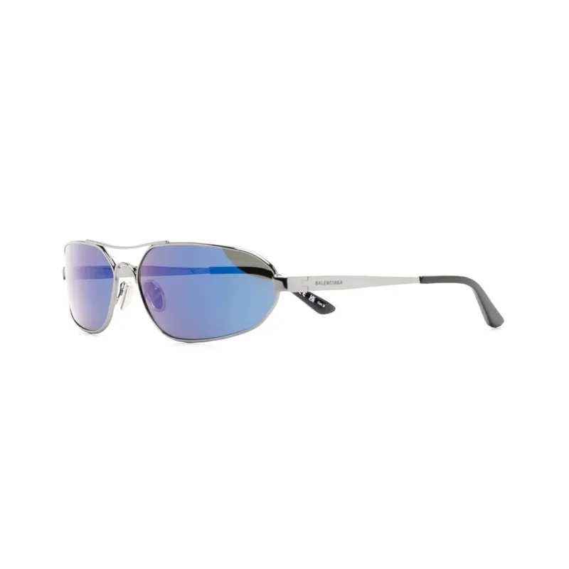 Balenciaga Oval Frame Sunglasses-0