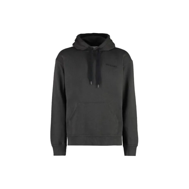 ISABEL MARANT Logo Embroidered Drawstring Hoodie-3
