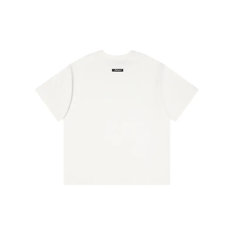Atry Alphabet Slogan Series T Shirts Unisex-12