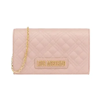 LOVE MOSCHINO Polyurethane Shoulder Bag, Crossbody Bag Women's Pink
