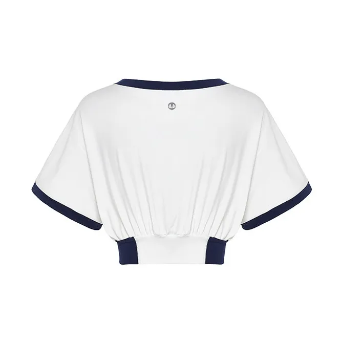 Sumday Athletics T Shirt Women's Blue White-1