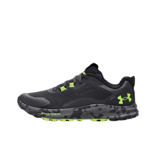 Under Armour Charged Bandit Trail 2 Running Shoes Men Low-Top Black/Green