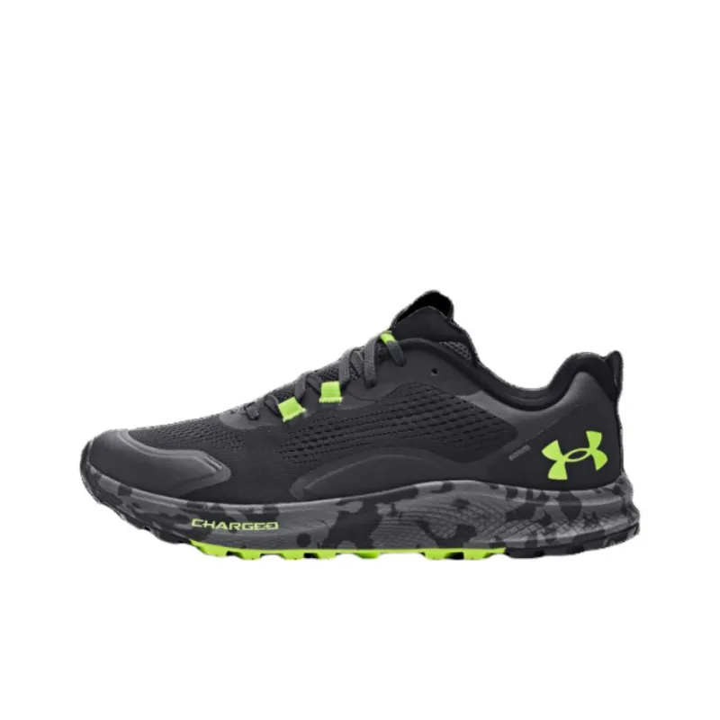 Under Armour Charged Bandit Trail 2 'Jet Grey Lime'-0