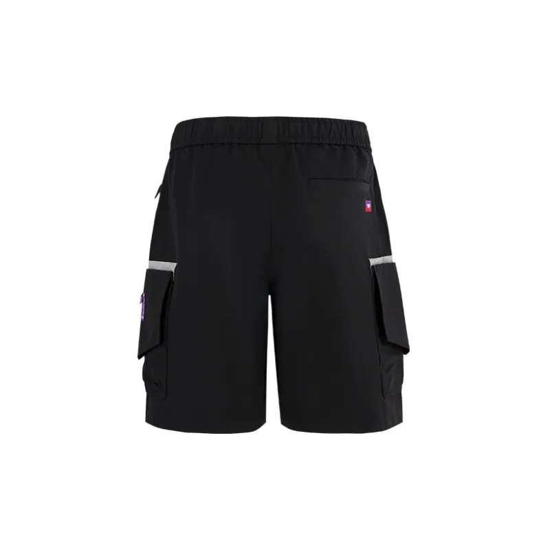 CAT Casual Shorts Unisex Black-1