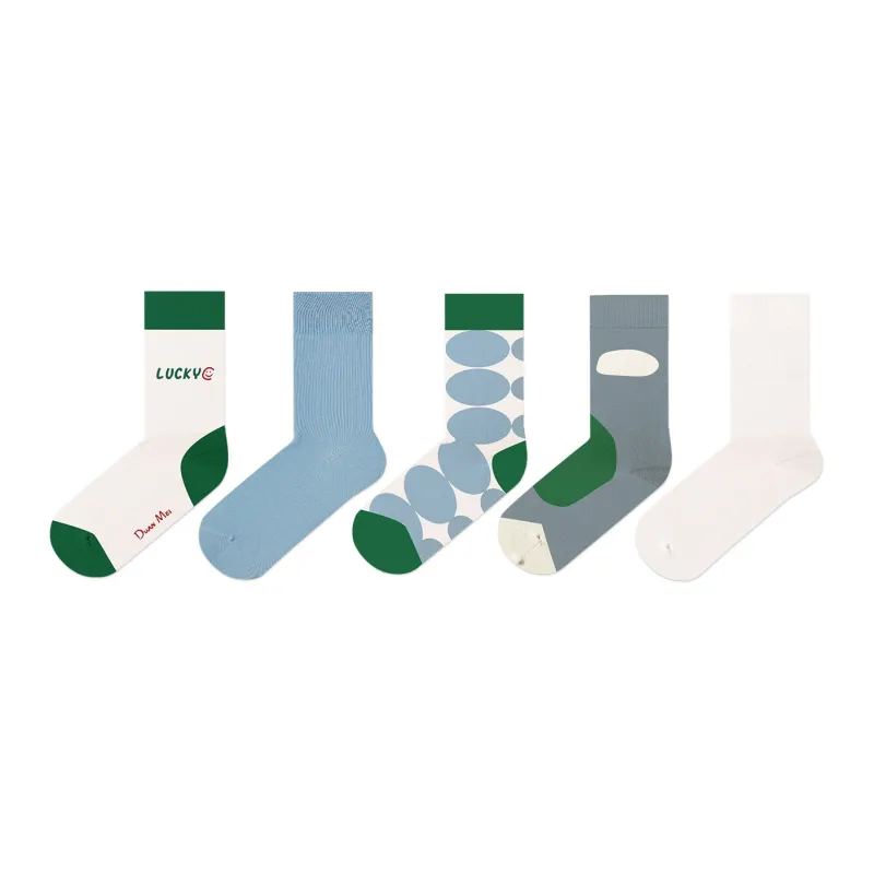 Duanmei Women's Mid Calf Socks-8