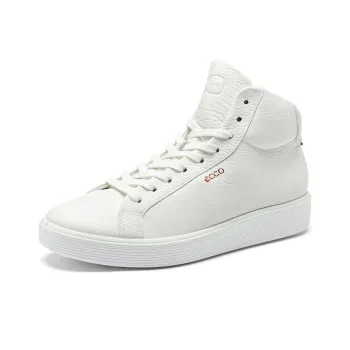 Ecco Graceful Cool 60 Anniversary High Top Skateboard Shoes Women's White