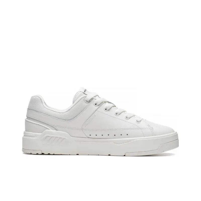 LiNing COMMON 70s Anti Slip Wear Resistant Low Top Skateboard Shoes Women's White-1