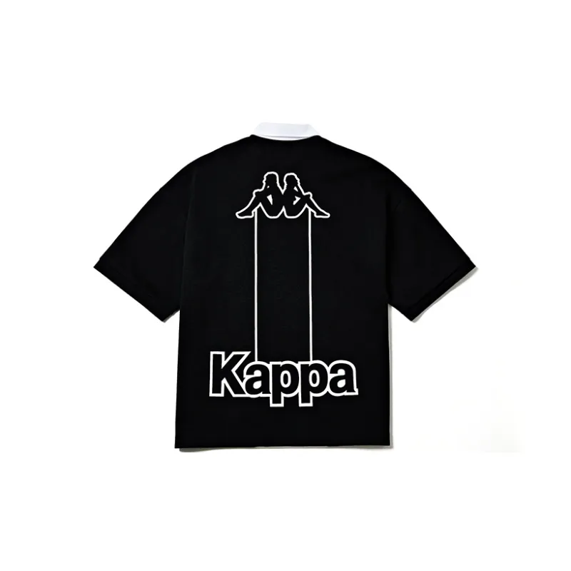 Kappa Polo Shirts Men Black-990-1