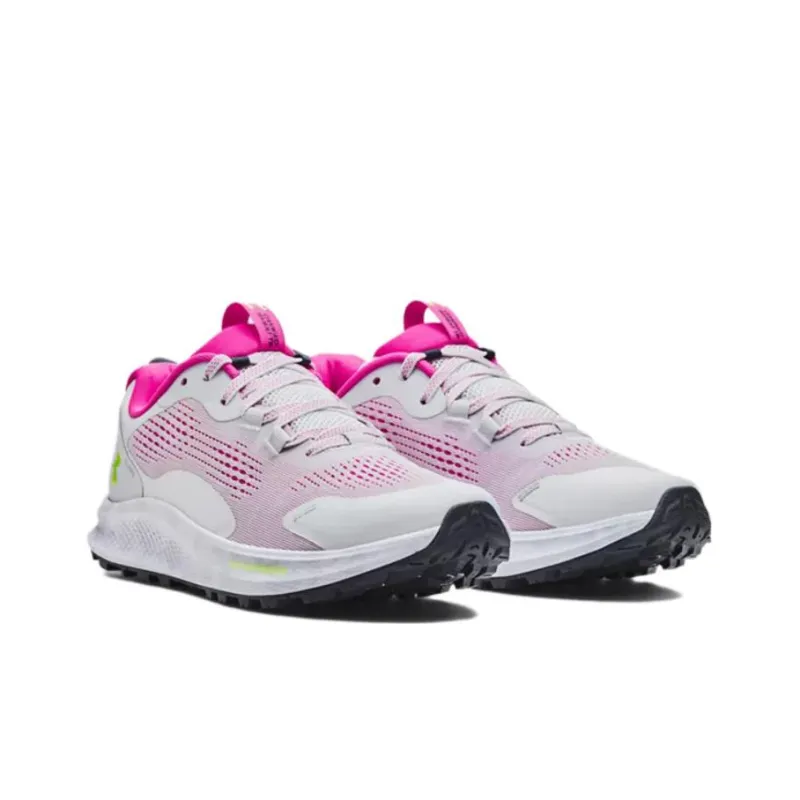 Under Armour Charged Bandit Trail 2 Running Shoes 'Grey Rebel Pink' Women's-2