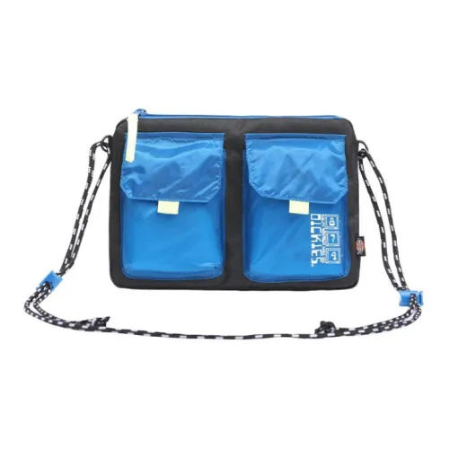 Dickies Polyester Shoulder Bag, Crossbody Bag Regular Unisex Blue