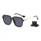 Bright Black Frame with Black Gray Lens