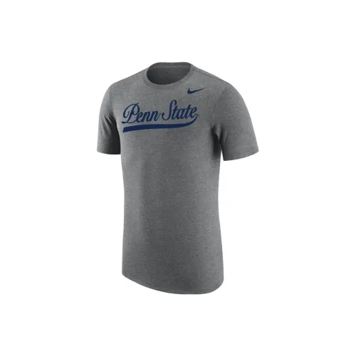 Nike NCAA Series SS23 T-Shirts Men Gray