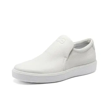 Ecco Soft Cool Stylish Skateboarding Shoes Men's White