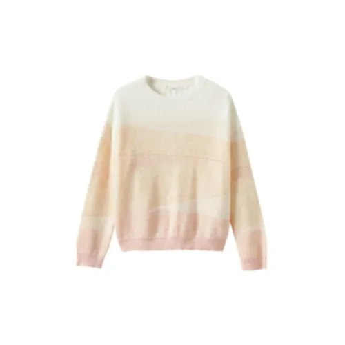 Inman Sweaters Women's Pink/White