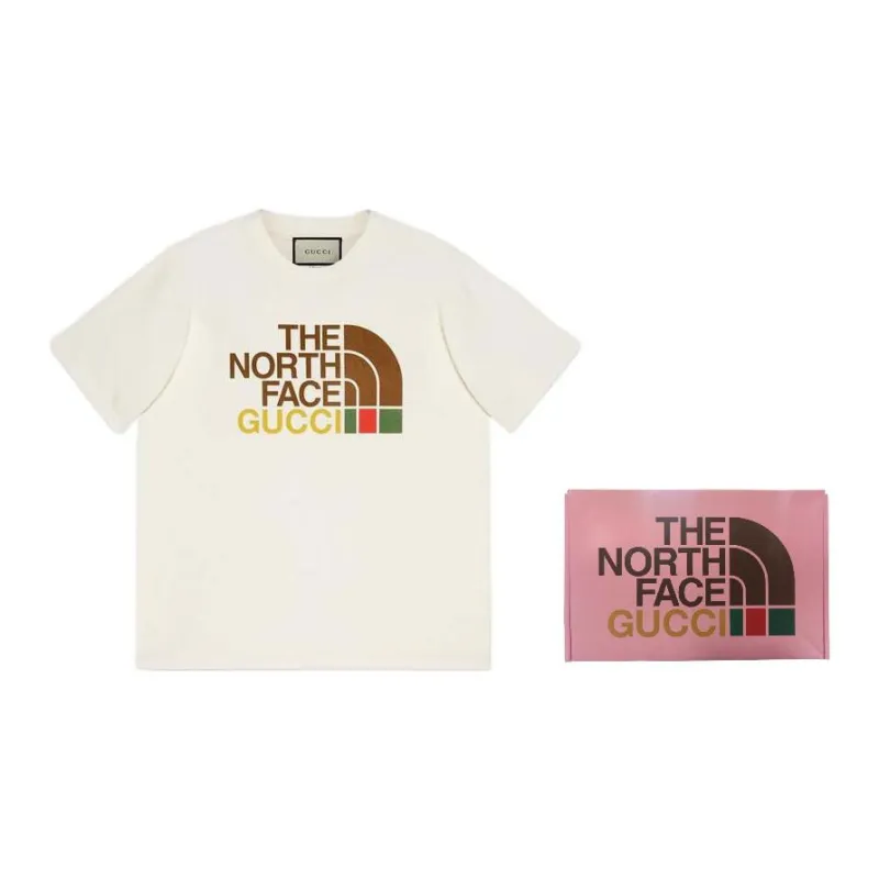 GUCCI X The North Face Cotton T shirt-1