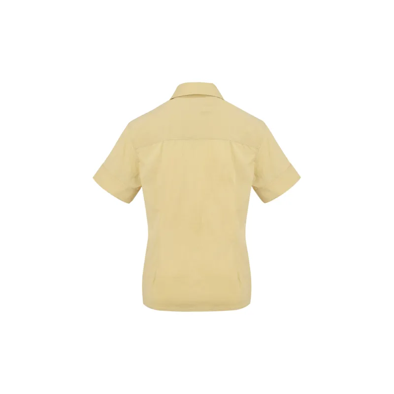 LI NING 1990 Commuter Series Shirts Women's Khaki Yellow-1