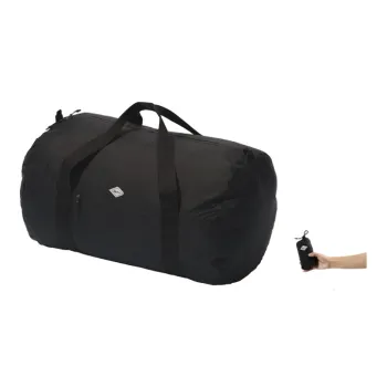 MOBI GARDEN Polyamide Travel Sports Water-Resistant Casual Storage Bag Handheld Bag Mini Unisex Night Black/Warm Sand