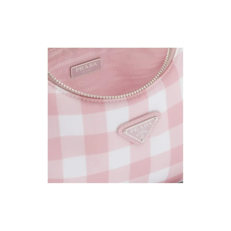 PRADA Re-Edition Fabric 3-in-1 Shoulder Bag Crossbody Bag Handbag Regular Women's Pink-5