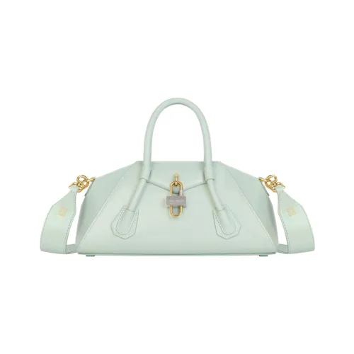 GIVENCHY Antigona Cow Leather Shoulder Bag Crossbody Bag Handbag Mini Women's Celadon Green