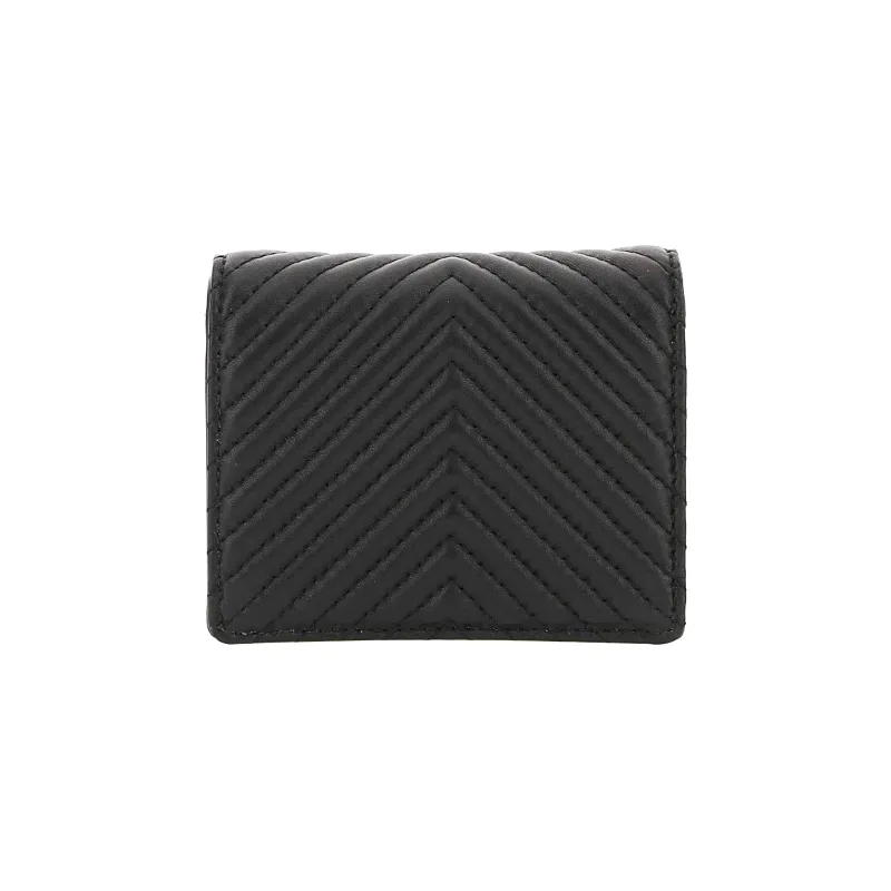 Furla Ramhide Shoulder Bag Crossbody Bag Wallet Women's Black-3