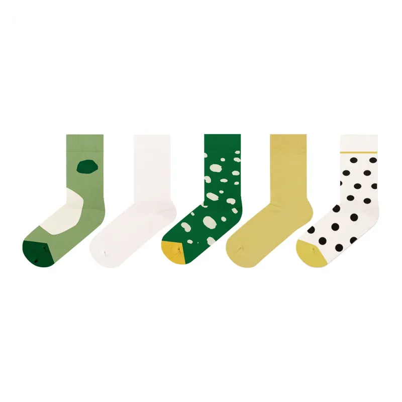Duanmei Women's Mid Calf Socks-5