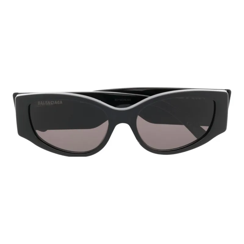 Balenciaga Side Logo Printed Sunglasses-1
