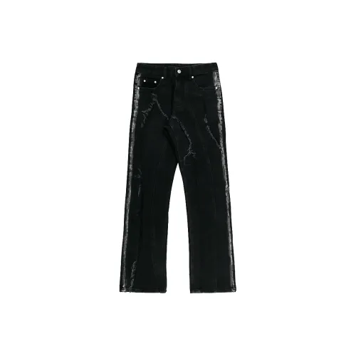 XINYINSU Jeans Unisex Black