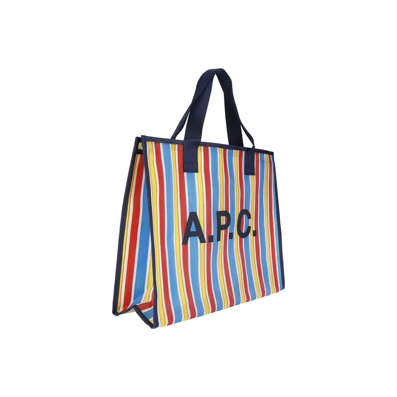 A.P.C Canvas Bag, Handbag Women's Blue-2