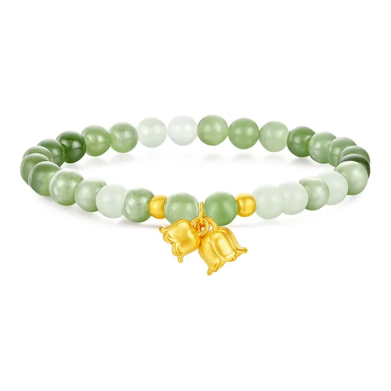 LOVING Hetian Jade Bracelets Women's-0