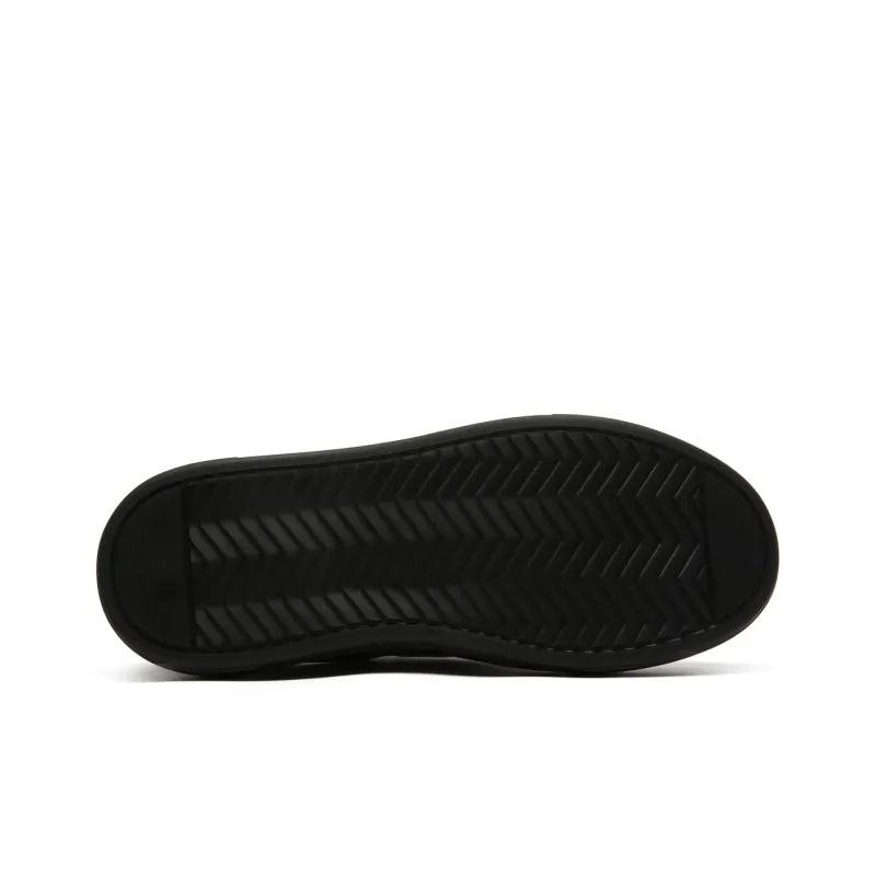 Anthony Miles Stylish Skateboarding Shoes Men's Black-4
