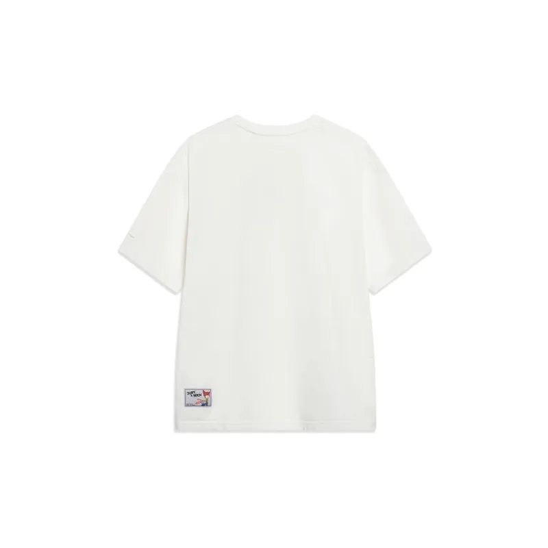 LiNing Disney T Shirt Men's Ivory-1