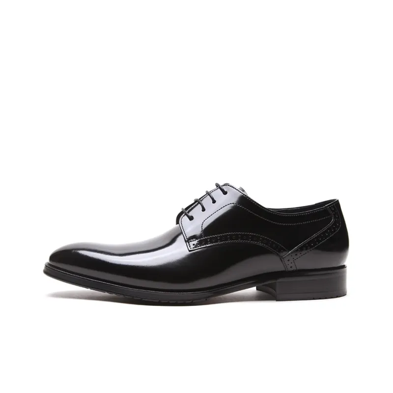 Satchi Dress Shoes Men Low Top Black-0