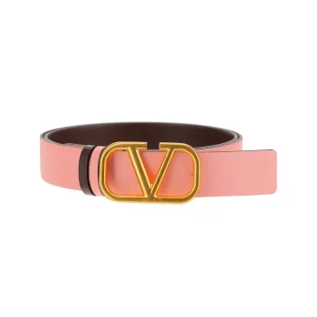 Valentino Leather Belts Women's Pink