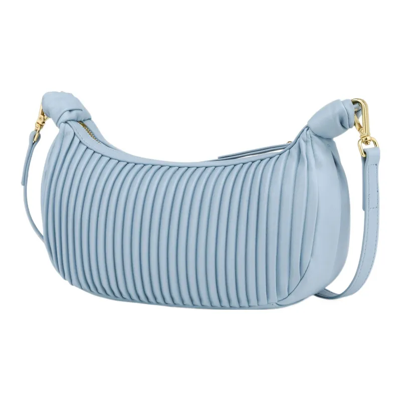 LOVE MOSCHINO Polyurethane Shoulder Bag Crossbody Bag Women's Blue-1