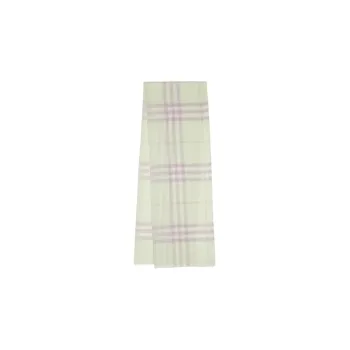 Burberry Knit Scarves Men Green