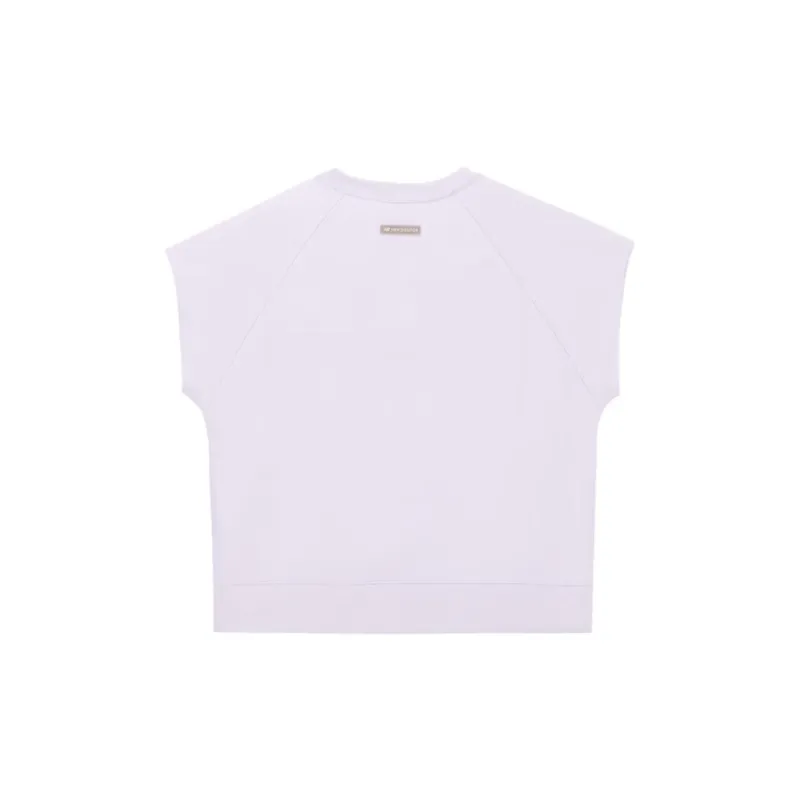 New Balance T Shirts Women's Light Purple-1