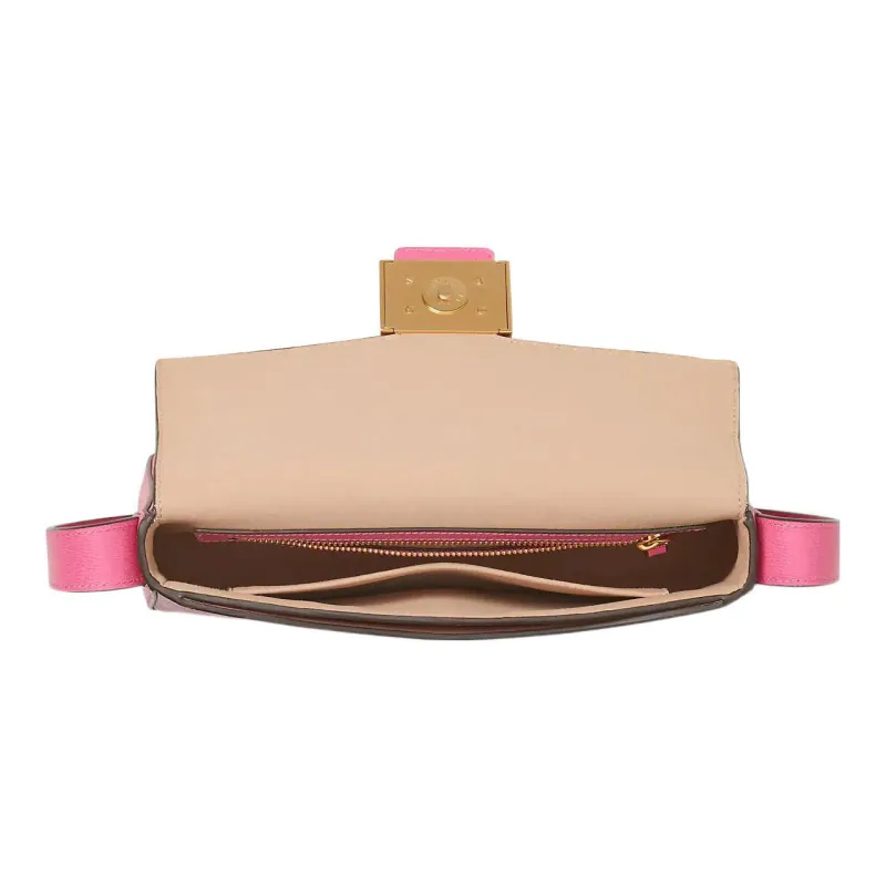 Kate Spade Katy Leather Messenger Bag Handbag Shoulder Bag Women's Rogue Red-3